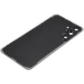 Back Cover Glass With Camera Lens For Samsung Galaxy S25 FE (No Logo) (Aftermarket Plus) (Jetblack)
