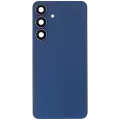 Back Cover Glass With Camera Lens For Samsung Galaxy S25 FE (No Logo) (Aftermarket Plus) (Navy)