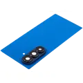 Back Cover Glass With Camera Lens For Samsung Galaxy Z Fold 7 5G (F966) (No Logo) (Aftermarket Plus) (Blue Shadow)