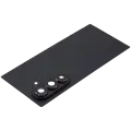 Back Cover Glass With Camera Lens For Samsung Galaxy Z Fold 7 5G (F966) (No Logo) (Aftermarket Plus) (Jet Black)