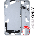 Mid-Frame Housing  W/ Small Parts For iPhone 15 Plus (US Version) (Used OEM Pull: Grade B) (Blue)