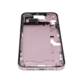 Mid-Frame Housing  W/ Small Parts For iPhone 15 Plus (US Version) (Used OEM Pull: Grade B) (Pink)
