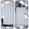Mid-Frame Housing  W/ Small Parts For iPhone 15 Plus (US Version) (Used OEM Pull: Grade C) (Blue)