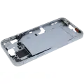 Mid-Frame Housing  W/ Small Parts For iPhone 15 Plus (US Version) (Used OEM Pull: Grade C) (Blue)
