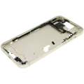 Mid-Frame Housing  W/ Small Parts For iPhone 15 Plus (US Version) (Used OEM Pull: Grade A) (Yellow)