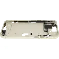 Mid-Frame Housing  W/ Small Parts For iPhone 15 Plus (US Version) (Used OEM Pull: Grade A) (Yellow)