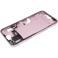 Mid-Frame Housing  W/ Small Parts For iPhone 15 Plus (US Version) (Used OEM Pull: Grade A) (Pink)