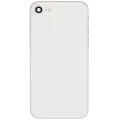 Back Housing W/ Charging Port Flex and Small Components Pre-Installed For iPhone SE (2022) (Used OEM Pull: Grade B) (Starlight)