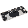 Back Housing W/ Charging Port Flex and Small Components Pre-Installed For iPhone SE (2022) (Used OEM Pull: Grade B) (Starlight)