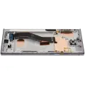 LCD Assembly With Frame (Without Finger Print Sensor) For Samsung Galaxy Note 10 Plus (Aftermarket Plus: Incell) (Aura White)