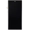 LCD Assembly With Frame (Without Finger Print Sensor) For Samsung Galaxy Note 10 Plus (Aftermarket Plus: Incell) (Aura Glow / Silver)