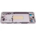 OLED Assembly With Frame For Samsung Galaxy S23 5G (US & International) (Aftermarket Plus) (Pink / Lavender)