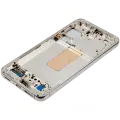 OLED Assembly With Frame For Samsung Galaxy S23 5G (US & International) (Aftermarket Plus) (Cream)