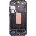 OLED Assembly With Frame For Samsung Galaxy S23 5G (US & International) (Aftermarket Plus) (Phantom Black)