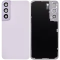 Back Cover Glass With Camera Lens For Samsung Galaxy S22 5G (No Logo) (Aftermarket Plus) (Bora Purple)