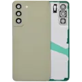 Back Cover Glass With Camera Lens For Samsung Galaxy S21 FE 5G (No Logo) (Aftermarket Plus) (Olive)