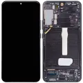 OLED Assembly With Frame For Samsung Galaxy S22 Plus 5G (US & International Version) (Used OEM Pull : Grade B) (Graphite)