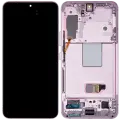 OLED Assembly With Frame For Samsung Galaxy S22 5G (US & International Version) (Used OEM Pull : Grade B) (Bora purple)
