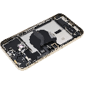 Back Housing W/ Charging Port Flex & Small Parts  For iPhone 12 Pro Max (US Version) (Used OEM Pull: Grade B) (Gold)