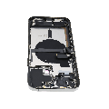 Back Housing W/ Charging Port Flex & Small Parts  For iPhone 13 Pro Max (US Version) (Used OEM Pull: Grade B) (Graphite)