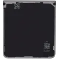 Bottom Back Cover Glass For Samsung Galaxy Z Flip 7 5G (F766) (No Logo) (Aftermarket Plus) (Jet Black)