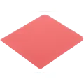 Bottom Back Cover Glass For Samsung Galaxy Z Flip 7 5G (F766) (No Logo) (Aftermarket Plus) (Coral Red)
