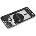 Back Housing W/ Charging Port Flex & Small Parts  For iPhone 13 Pro Max (US Version) (Used OEM Pull: Grade A) (Alpine Green)