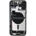 Back Housing W/ Charging Port Flex & Small Parts  For iPhone 13 Pro Max (US Version) (Used OEM Pull: Grade A) (Graphite)