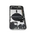 Back Housing W/ Charging Port Flex & Small Parts  For iPhone 13 Pro Max (US Version) (Used OEM Pull: Grade A) (Graphite)