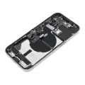 Back Housing W/ Charging Port Flex & Small Parts  For iPhone 14 Pro (EU / Global Version) (Used OEM Pull: Grade B) (Deep Purple)