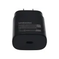 USB Type C Samsung Wall Power Adapter (OEM Grade New) (240v USA) (Black)
