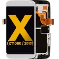 LCD Assembly With Frame For Motorola Moto X (XT1060 / 2013) (Refurbished) (White)