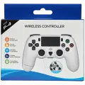 Wireless Bluetooth Controller For PlayStation 4 (White) (DOBE)