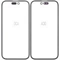 2 in 1 (Glass + OCA Pre-Installed) For iPhone 16 (10 Pack)
