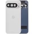 Back Cover Housing With Small Components Pre-Installed For Google Pixel 9 Pro (Used OEM Pull: Grade A) (Porcelain)