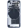 Back Glass w/ MagSafe Magnet & NFC & Flashlight Flex For iPhone 14 (Genuine OEM) (Blue)