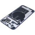 Back Glass w/ MagSafe Magnet & NFC & Flashlight Flex For iPhone 14 Plus (Genuine OEM) (Midnight)