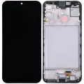 OLED Assembly With Frame Compatible For Samsung Galaxy M15 (M156 / 2024)  (Service Pack) (Gray) 