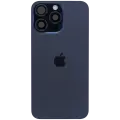 Back Glass w/ MagSafe Magnet & NFC & Flashlight Flex For iPhone 15 Pro Max (Genuine OEM) (Blue Titanium)
