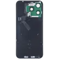 Back Glass w/ MagSafe Magnet & NFC & Flashlight Flex For IPhone 15 Pro Max (Genuine OEM) (White Titanium)