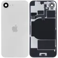 Back Glass w/ MagSafe Magnet & NFC & Flashlight Flex For iPhone 16e (Genuine OEM) (White)
