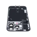 Back Glass w/ MagSafe Magnet & NFC & Flashlight Flex For IPhone 16 Pro (Genuine OEM) (White Titanium)