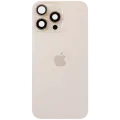 Back Glass w/ MagSafe Magnet & NFC & Flashlight Flex For IPhone 16 Pro Max (Genuine OEM) (Desert Titanium)