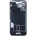 Back Glass w/ MagSafe Magnet & NFC & Flashlight Flex For iPhone 16 (Genuine OEM) (Teal)