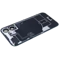Back Glass w/ MagSafe Magnet & NFC & Flashlight Flex For iPhone 16 (Genuine OEM) (Teal)