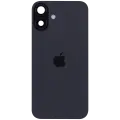 Back Glass w/ MagSafe Magnet & NFC & Flashlight Flex For IPhone 16 Plus (Genuine OEM) (Black)
