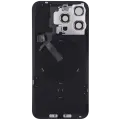 Back Glass w/ MagSafe Magnet & NFC & Flashlight Flex For IPhone 15 Pro Max (Genuine OEM) (Natural Titanium)