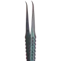 Ti02 Curved Head Titanium Alloy Ultraprecise Tweezers (2UUL)