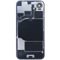 Back Glass w/ MagSafe Magnet & NFC & Flashlight Flex For iPhone 16e (Genuine OEM) (Black)