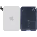 Back Glass w/ MagSafe Magnet & NFC & Flashlight Flex For iPhone 17 Pro (Genuine OEM) (Silver)